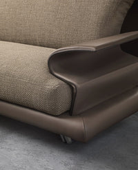 View of arms on the Super Roy Luxury Sofa by Il Loft
