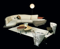 dark room furnished with Super Roy Esc Italian Sofa - italydesign.com