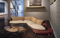 Loft furnished with Italian Furniture and Super Roy Esc Sofa