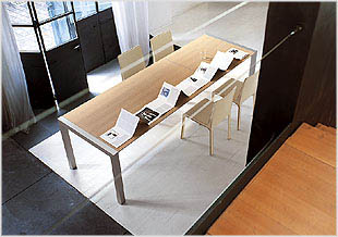 Sushi Dining Table - Modern Expandable table  by  Kristalia
